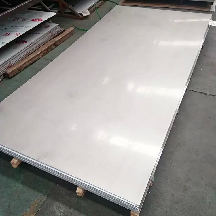 300 séries do ácido de aço inoxidável da resistência da folha lisa 100mm da placa do espelho de 8K 2B