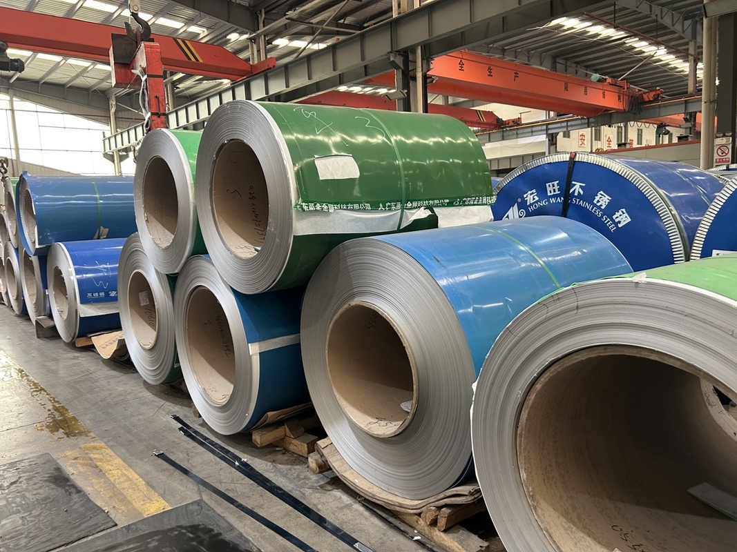 a espessura de aço inoxidável laminada 310S 2B da bobina ASTM JIS AiSi 0.5mm terminou